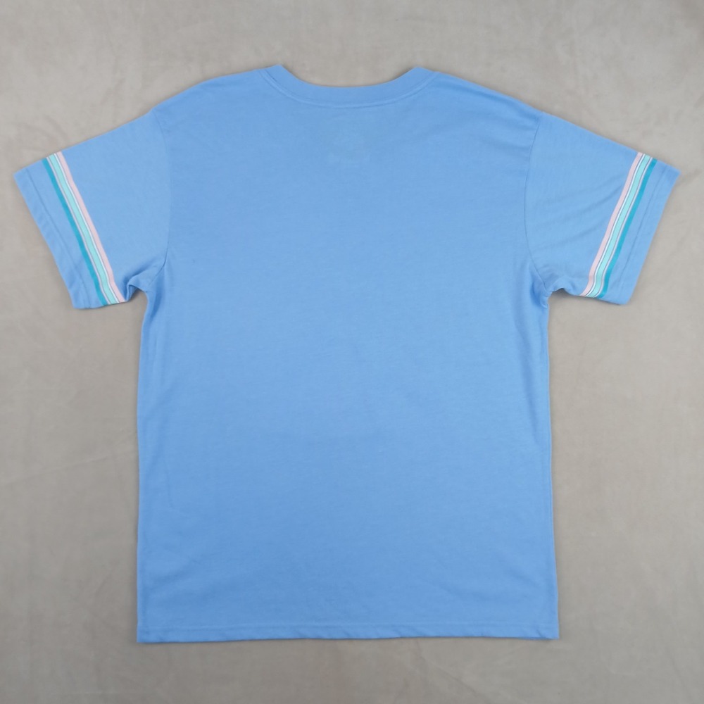Buc-cees Medium Mens T Shirt NWT Think Happy‎ Be Happy Unisex 20x27 - Picture 9 of 10